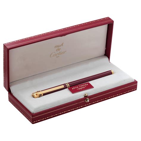 cartier fountain pen replica|vintage cartier fountain pen.